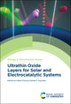Book cover of: Ultrathin Oxide Layers for Solar and Electrocatalytic Systems. By: Heinz Frei