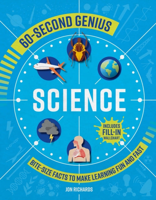 Book cover of: 60-Second Genius: Science. By: Mortimer Children's Books