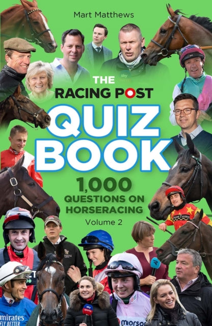 Book cover of: Racing Post Quiz Vol 2. By: Mart Matthews