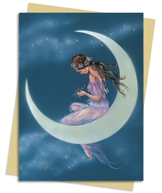 Book cover of: Jean & Ron Henry: Moon Maiden Greeting Card Pack. By: Flame Tree Studio