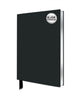 Book cover of: Black Blank Artisan Notebook (Flame Tree Journals). By: Flame Tree Studio
