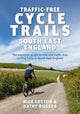 Book cover of: Traffic-Free Cycle Trails South East England. By: Nick Cotton