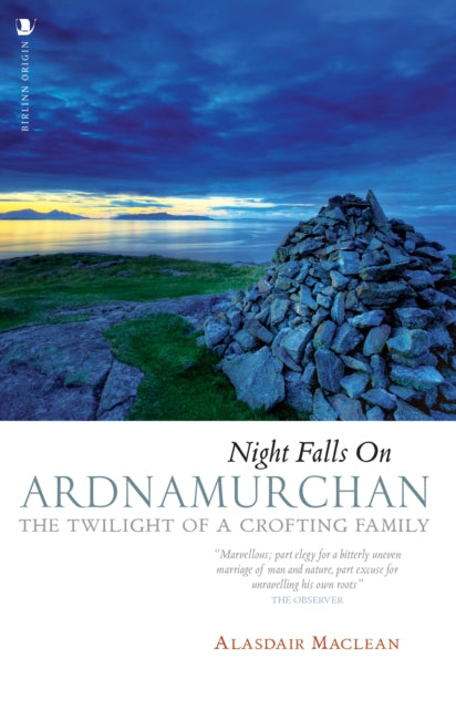 Book cover of: Night Falls on Ardnamurchan. By: Alasdair Maclean
