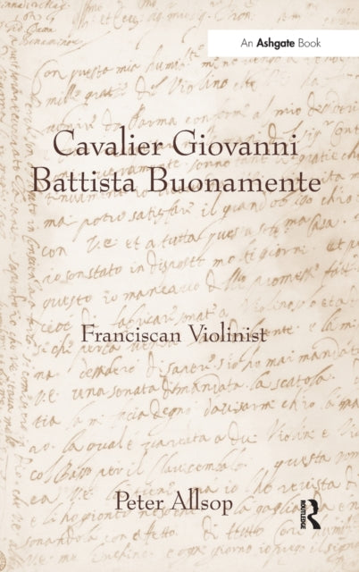 Book cover of: Cavalier Giovanni Battista Buonamente. By: Peter Allsop