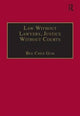 Book cover of: Law Without Lawyers, Justice Without Courts