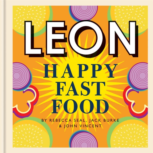 Book cover of: Happy Leons: Leon Happy  Fast Food. By: Rebecca Seal