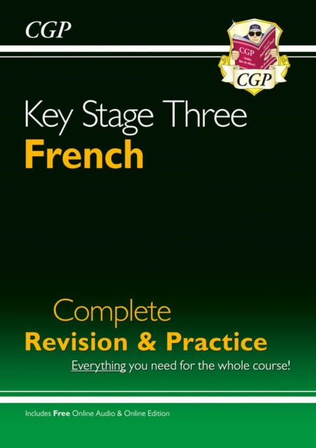 Book cover of: KS3 French Complete Revision & Practice (with Free Online Edition & Audio)