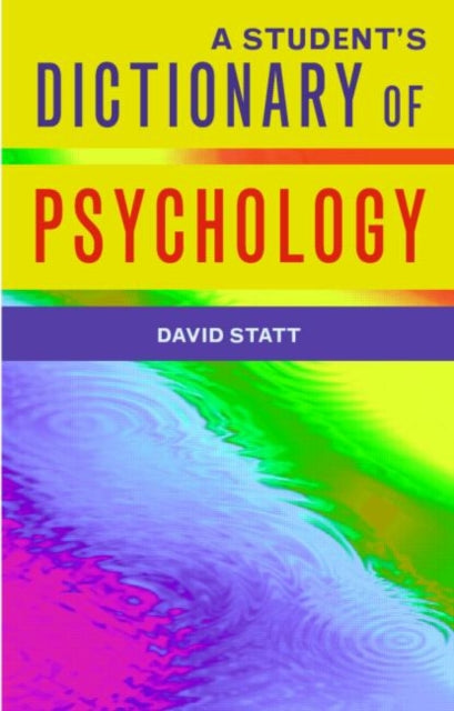 Book cover of: Student's Dictionary of Psychology
