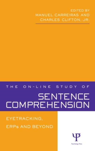 Book cover of: On-line Study of Sentence Comprehension. By: Manue Carreiras