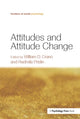 Book cover of: Attitudes and Attitude Change