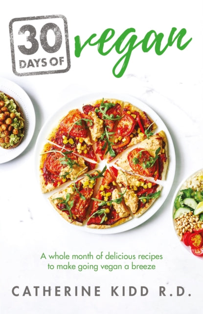 Book cover of: 30 Days of Vegan. By: Catherine Kidd