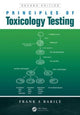 Book cover of: Principles of Toxicology Testing. By: Frank A. Barile