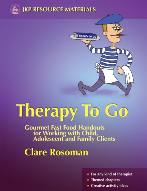 Book cover of: Therapy To Go. By: Clare Rosoman