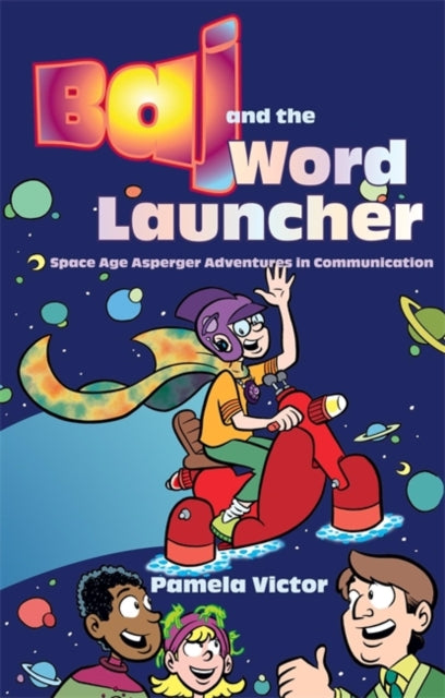 Book cover of: Baj and the Word Launcher. By: Pamela Victor