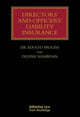 Book cover of: Directors' and Officers' Liability Insurance. By: Adolfo Paolini