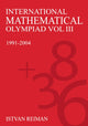 Book cover of: International Mathematical Olympiad Volume 3. By: István Reiman, Istvan Reiman