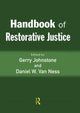 Book cover of: Handbook of Restorative Justice