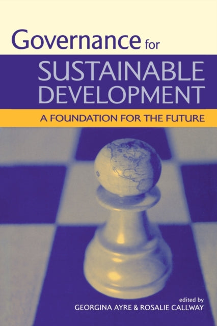 Book cover of: Governance for Sustainable Development