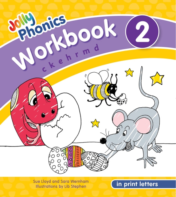 Book cover of: Jolly Phonics Workbook 2. By: Sue Lloyd