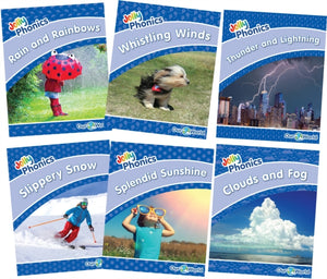 Jolly Phonics Readers Level 4, Our World, Complete Set, In Precursive Letters (British English edition)