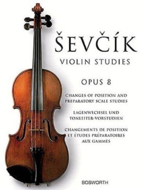 Book cover of: Violin Studies Opus 8. By: Otakar Sevcik