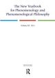 Book cover of: New Yearbook for Phenomenology and Phenomenological Philosophy
