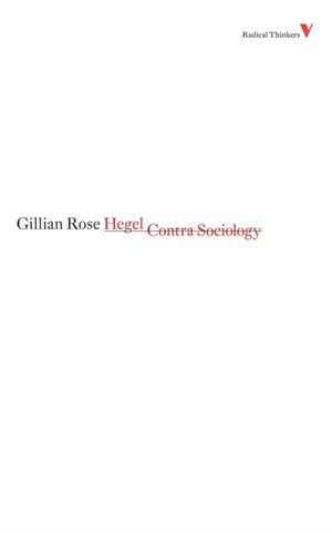 Hegel Contra Sociology