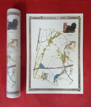 Rushall to Daw End 1888