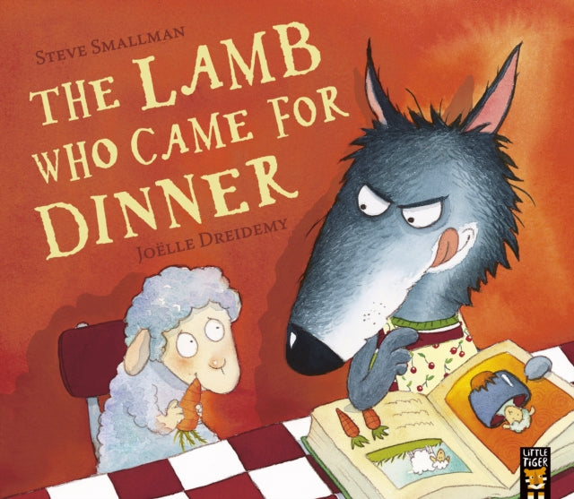 Book cover of: Lamb Who Came for Dinner. By: smallman-steve