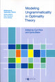 Book cover of: Modeling Ungrammaticality in Optimality Theory. By: Curt Rice