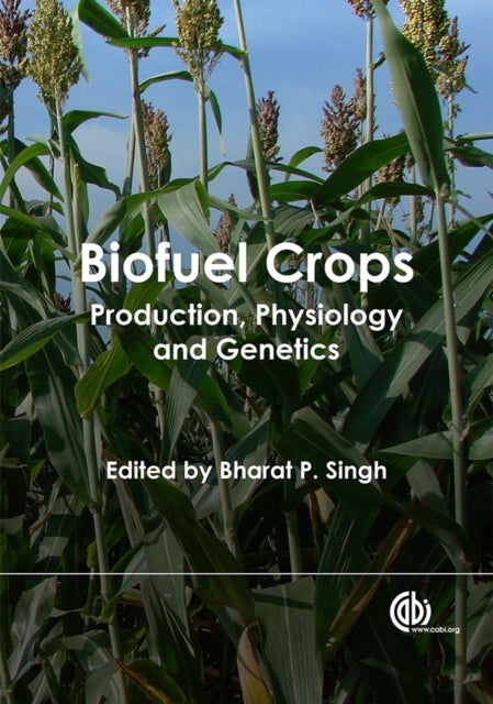 Book cover of: Biofuel Crops. By: Bharat Singh