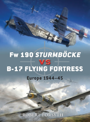 Fw 190 Sturmbocke vs B-17 Flying Fortress