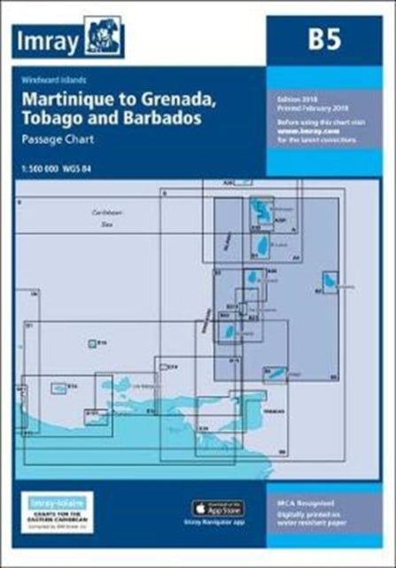 Book cover of: Imray Chart B5