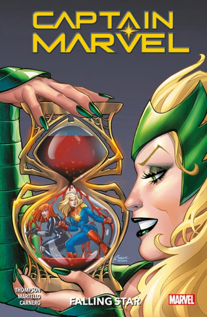 Book cover of: Captain Marvel Vol. 2: Falling Star. By: Kelly Thompson