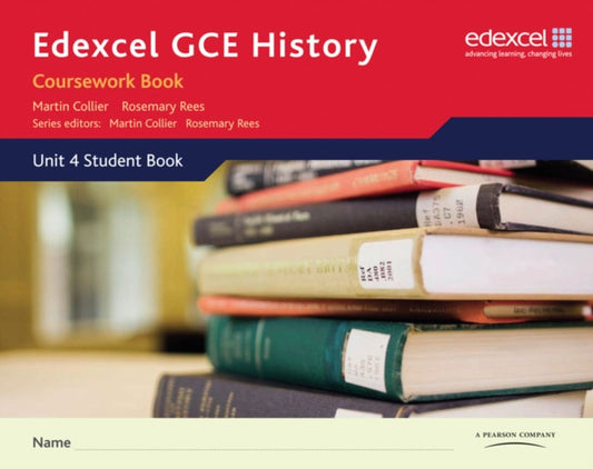 Book cover of: Edexcel GCE History A2 Unit 4 Coursework Book