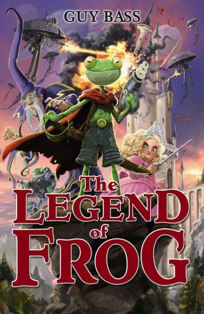 Book cover of: The Legend of Frog. By: Guy Bass