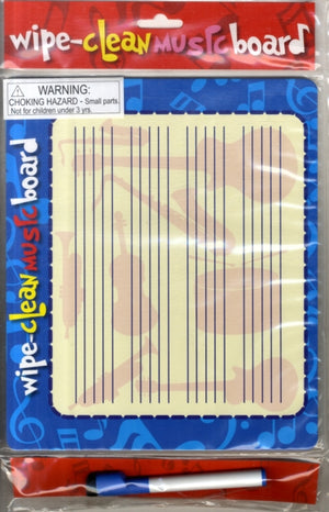 Wipe Clean Music Board