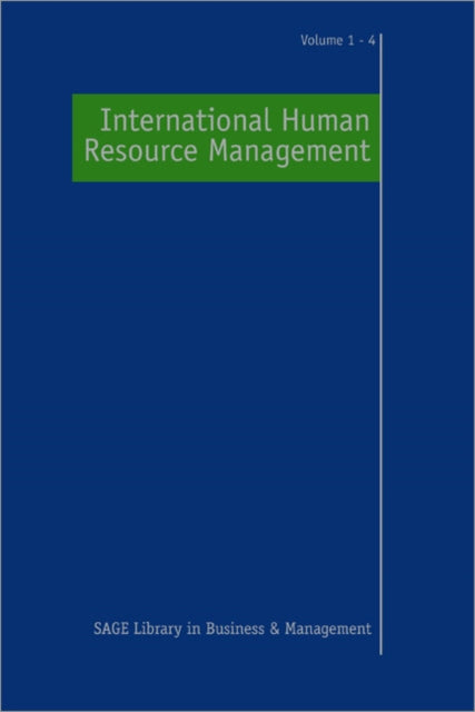 Book cover of: International Human Resource Management