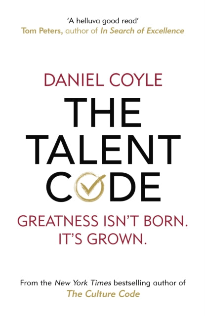 Talent Code, Greatness isn't born. It's grown 9781847943040 Daniel Coyle