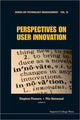 Book cover of: Perspectives On User Innovation. By: Stephen Flowers