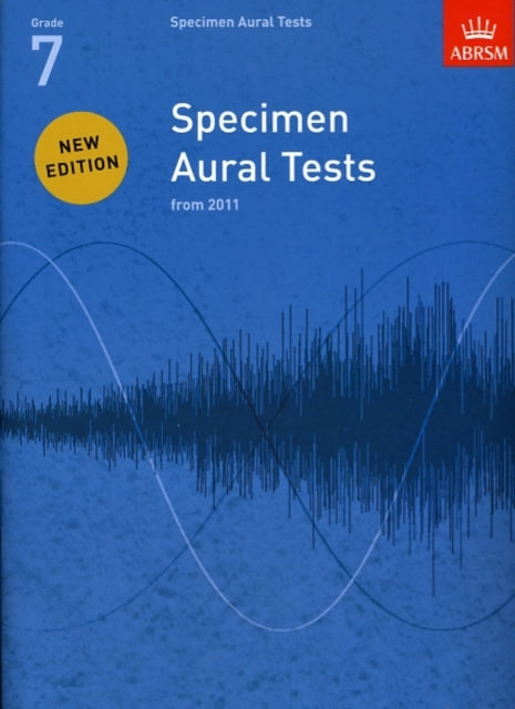 Book cover of: Specimen Aural Tests, Grade 7