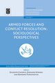 Book cover of: Armed Forces and Conflict Resolution. By: G. Caforio  G. Kummel Staff