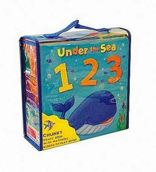 Book cover of: Under the Sea, 1 2 3. By: Rebecca Finn