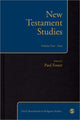 Book cover of: New Testament Studies. By: Paul Foster