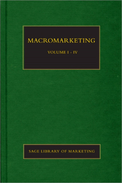 Book cover of: Macromarketing. By: Mark Tadajewski