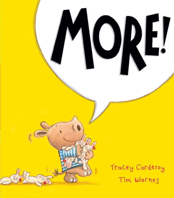 Book cover of: More!. By: Tracey Corderoy