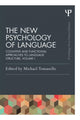 Book cover of: New Psychology of Language. By: Michael Tomasello