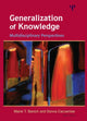 Book cover of: Generalization of Knowledge. By: Marie T. Banich