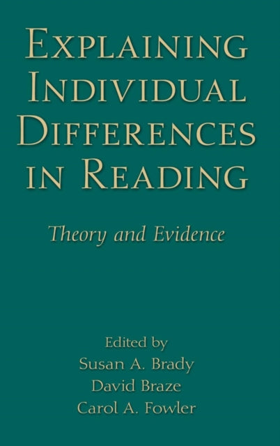 Explaining Individual Differences in Reading