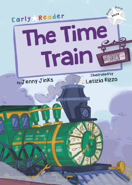 Book cover of: Time Train. By: Jenny Jinks